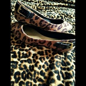 Christian Siriano Shoes - 💋Christian Siriano leopard felt flats Christian Siriano Shoes - 💋Christian Siriano leopard felt flats