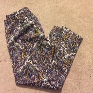 J. Crew Pants - J. Crew Paisley Print Skimmer Pant J. Crew Pants - J. Crew Paisley Print Skimmer Pant