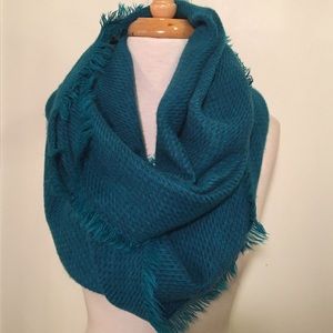 14th & Union Accessories - 14th &Union teal and purple knit infinity scarf 14th & Union Accessories - 14th &Union teal and purple knit infinity scarf