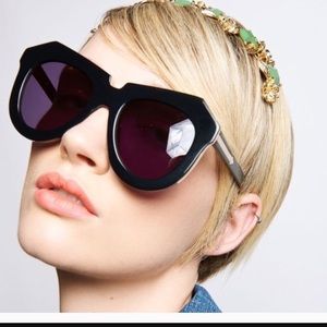 Karen Walker Accessories - Karen walker one meadow black sunglasses Karen Walker Accessories - Karen walker one meadow black sunglasses