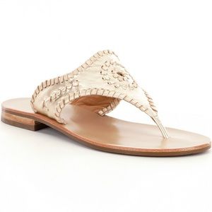 Jack Rogers Shoes - Jack Rogers Gold Blair Sandals Jack Rogers Shoes - Jack Rogers Gold Blair Sandals