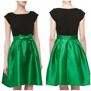 Lotus Grace Dresses & Skirts - Stunning Lotus Grace Black & Green Bow Dress Lotus Grace Dresses & Skirts - Stunning Lotus Grace Black & Green Bow Dress
