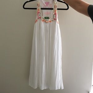 Lilly Pulitzer Dresses & Skirts - Lilly Pulitzer White Beaded Dress Lilly Pulitzer Dresses & Skirts - Lilly Pulitzer White Beaded Dress
