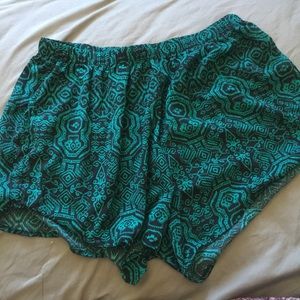 Ambiance Apparel Pants - 2XL Green Women's Shorts Ambiance Apparel Pants - 2XL Green Women's Shorts