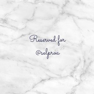 Accessories - Reserved for @selproa Accessories - Reserved for @selproa