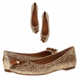 Sperry Top-Sider Shoes - NEW Sperry Top-Sider gold glitter tassle flats Sperry Top-Sider Shoes - NEW Sperry Top-Sider gold glitter tassle flats