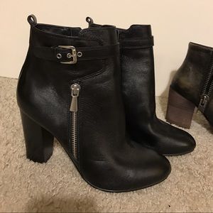 14th & Union Shoes - Black leather ankle booties 14th & Union Shoes - Black leather ankle booties