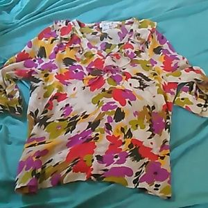 chaus Tops - Chaus Multicolored Top chaus Tops - Chaus Multicolored Top