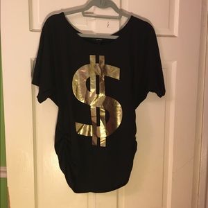 Tops - Money sign shirt Tops - Money sign shirt