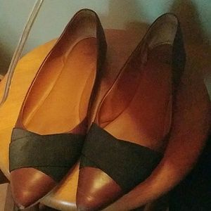 14th & Union Shoes - 14th & Union Brown and Black Flats 14th & Union Shoes - 14th & Union Brown and Black Flats