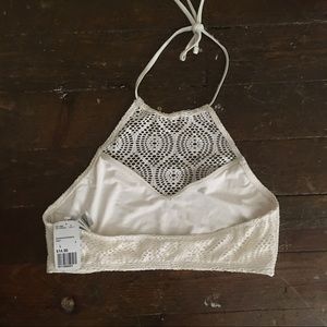 Forever 21 Swim Nwt Halter Crochet Bikini Top Poshmark
