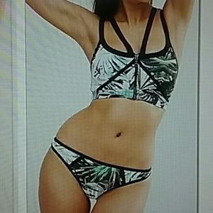 Swim Zebra Print Bikini Ps Set Poshmark