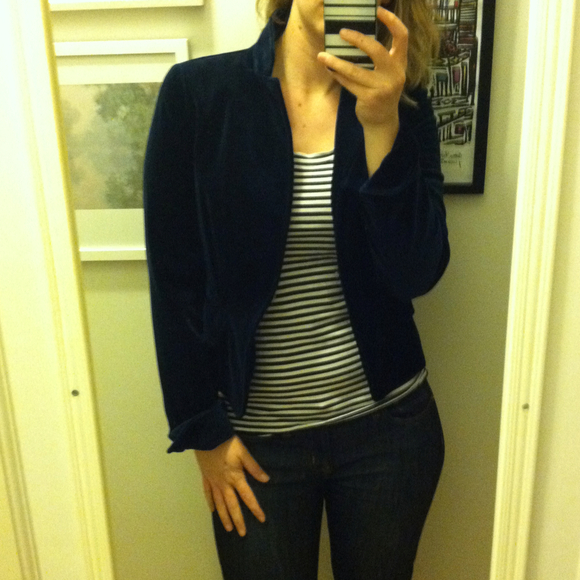 j crew blazer size chart