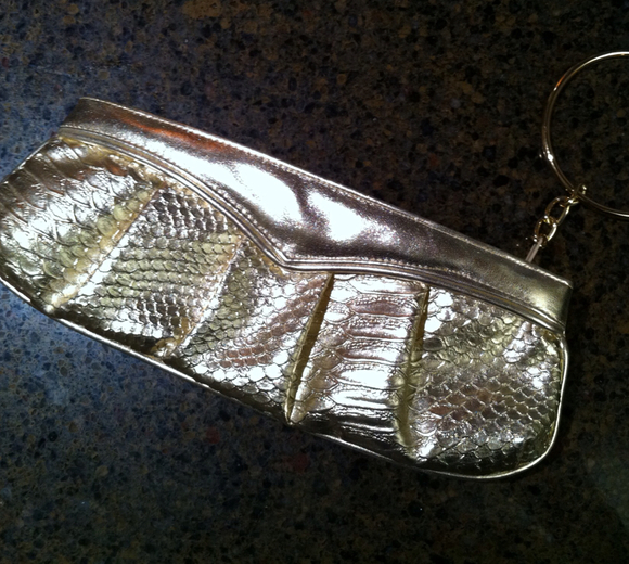 Aldo Gold Clutch