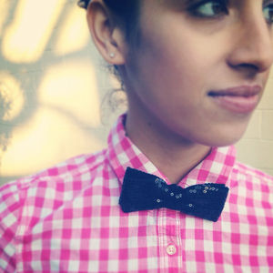 Classic Sequin bowtie