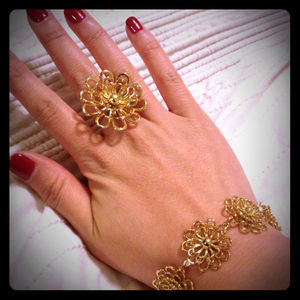 kate spade Jewelry - Reserved for @gordomom: Kate Spade gold daisy ring kate spade Jewelry - Reserved for @gordomom: Kate Spade gold daisy ring