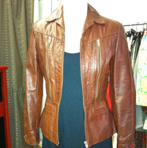 Vintage leather jacket 