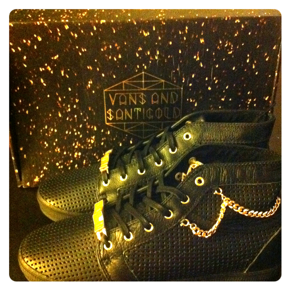 Vans x Santigold Shoes (new in box) w/ jewelry!