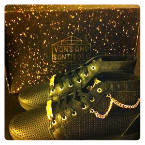 Vans x Santigold Shoes (new in box) w/ jewelry!