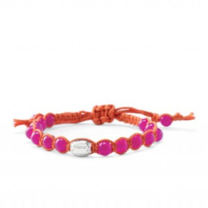Stella & Dot Pink Friendship Bracelet