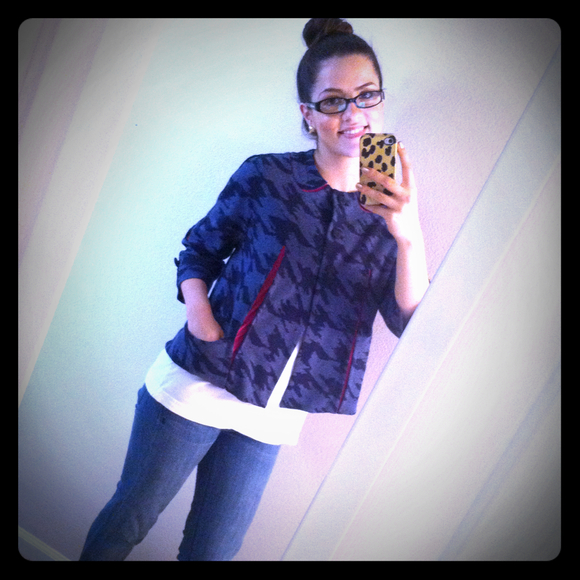 Marc by Marc Jacobs Jackets & Blazers - RESERVED Marc by Marc Jacobs houndstooth jacket!