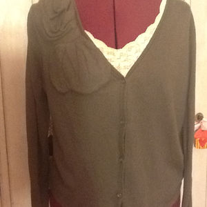 Posh sweater with lots of great detail