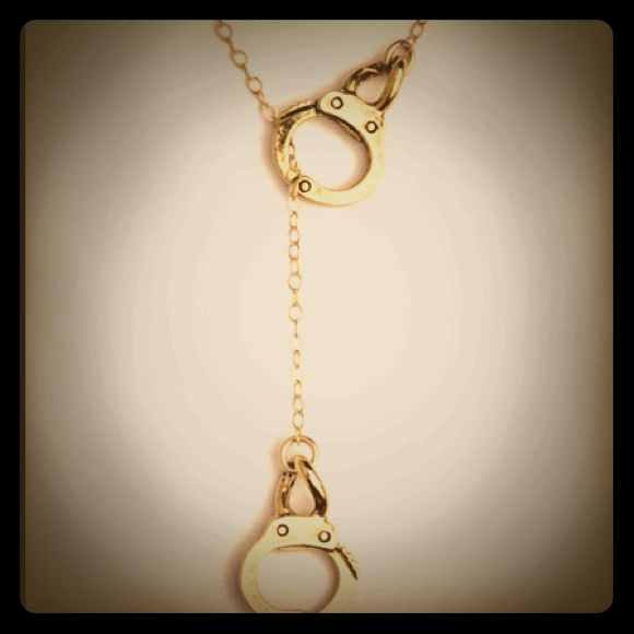 Handcuff Lariat Necklace