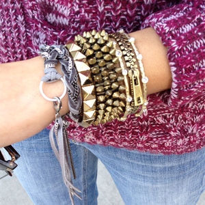 Liz Larios Jewelry - Liz Larios leather wrap bracelet Liz Larios Jewelry - Liz Larios leather wrap bracelet