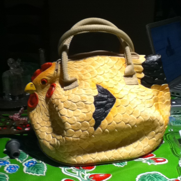 RUBBER CHICKEN! purse