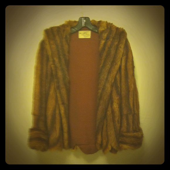 I'm a FOX! Vintage Fur Coat