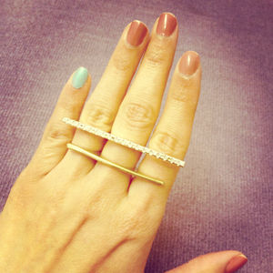 Topshop Jewelry - Triple finger ring Topshop Jewelry - Triple finger ring