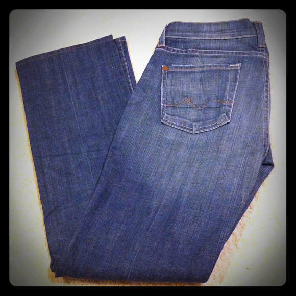 Stretch Boycut Seven Jeans