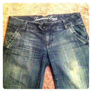 AE Trouser jeans and Straight 77 jeans