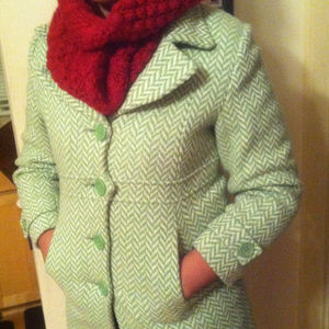 100% Wool Green Jacket