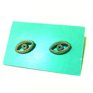 RESERVED Low Luv x Erin Wasson evil eye earrings