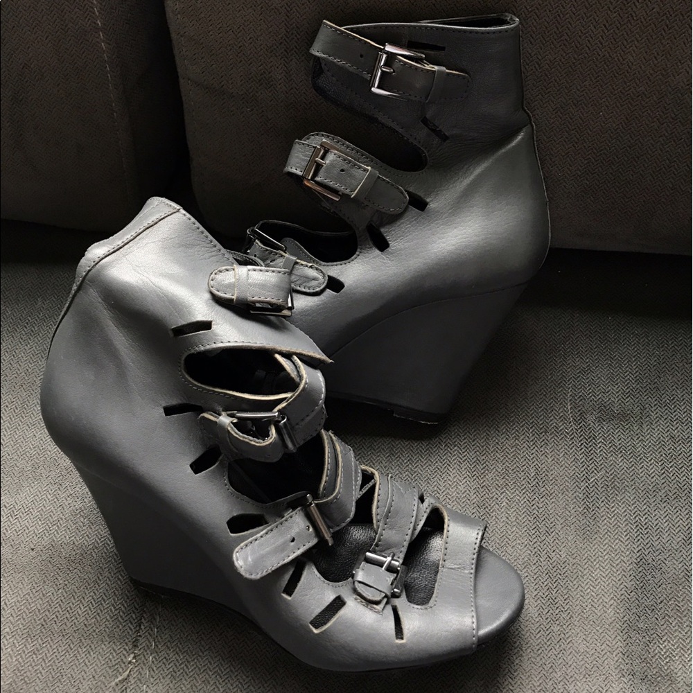 Surface to Air Designer Buckle Ankle Boots
