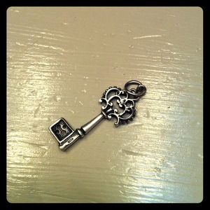 Sterling Silver Key Pendant