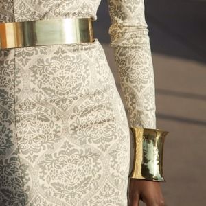 Belt: $168 now $86.     Cuff: was $70 now $47