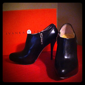 Ivanka Trump Shoes - Leather Booties!!! Ivanka Trump Shoes - Leather Booties!!!