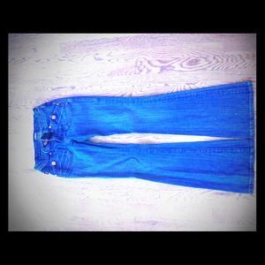 Rock and Republic boot leg jeans.