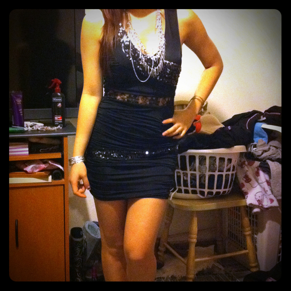 Sexy clubbing dress