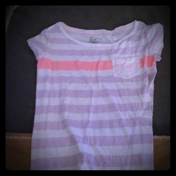 AE stipe shirt , bow top bundle reserved
