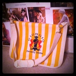 REDUCED!! Giorgio Beverly Hills vintage school bag