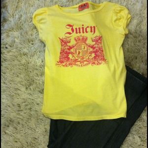 Juicy tshirt/ Aldo necklace RESERVED @darkeststar