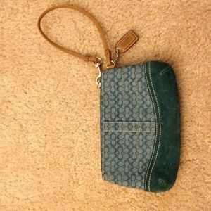 Coach coin and card holder