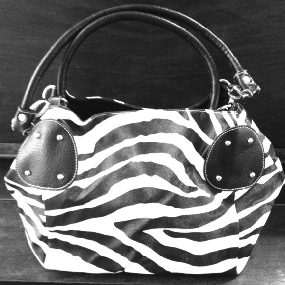 Handbags - Spacious Zebra bag reserved for @star