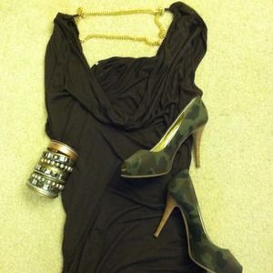 Brown dress, necklace and top RESERVED @lady519