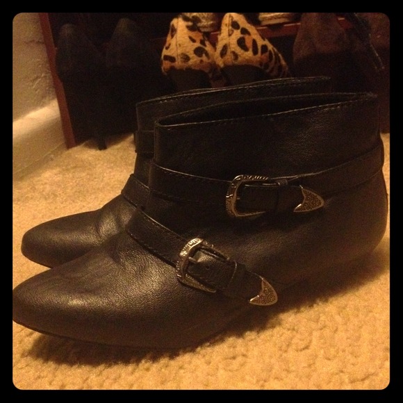 Black ZARA Booties