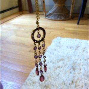 New dream catcher style long necklace from Macy's
