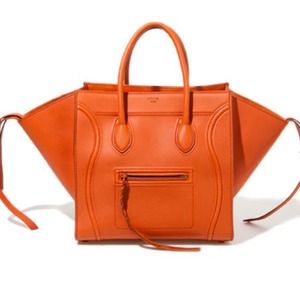 Celine luggage phantom in orange!